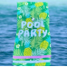 Silver One Pineapple Pool Party Beach Towel