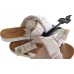 Womens Chatties Ruched Slide Sandals