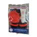 GENTLEMEN ESSENTIALS 4 IN 1 ALL OVER WASH SLIDE SANDALS RED SPONGE 4 OZ SET