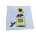 Fairchild Paris Chanel Bottle Sunflower Hanging Plaque