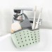 Kitchen Organiser Sink Basket Dish Cleaning Sponge Holder Soap Screening 