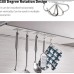 12pcs Clear Hanging Wall Hooks 