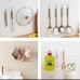 12pcs Clear Hanging Wall Hooks 