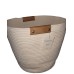 Decorative Rope Coiled Basket White - Brightroom™