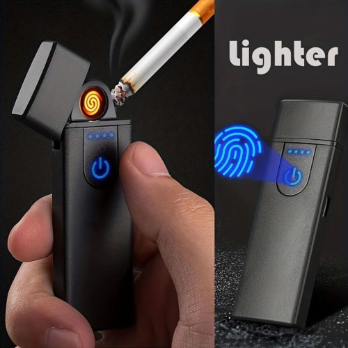 Flameless Cigarette Lighter USB Rechargeable Gasless No Butane Free Plasma Arc