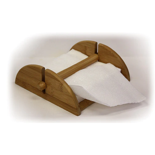 Simply Bamboo Brown Bamboo Roller Bar Napkin Holder - 8.5"