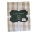 Laura Ashley Easy Care Tablecloth Light Brown White Plaid