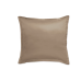 Cotton Collection Tailored Euro Sham 300 Thread Count in Canvas/Tan - 26" x 26"