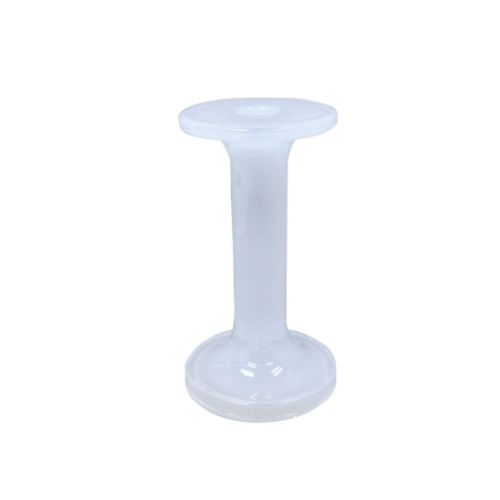 Everhome™ 6-Inch Glass Candle Holder in White