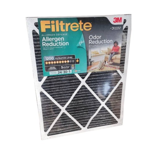 Filtrete 1200 Allergen Reduction PLUS Odor Reduction 24x30x1