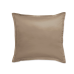 Cotton Collection Tailored Euro Sham 300 Thread Count in Canvas/Tan - 26" x 26"