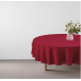  Red Simply Essential™ Solid Windowpane 90 in Round Polyester Tablecloth