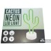 LED Cactus Neon Signs Green Cactus Light