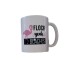 Flock Yeah Beaches 11 Ounce White Ceramic Tea Cup Flamingo Mug Flamingo Gift Funny Pun Mug