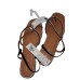 Fifth & Luxe Flip Flops Sandals Size 10 Clear Stones Brand New