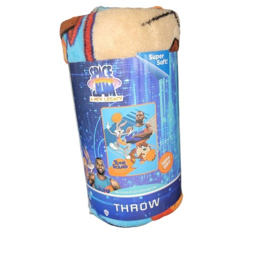 SPACE JAM: A New Legacy (NEW) Soft Super Plush Throw Blanket