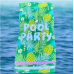 Silver One Pineapple Pool Party Beach Towel