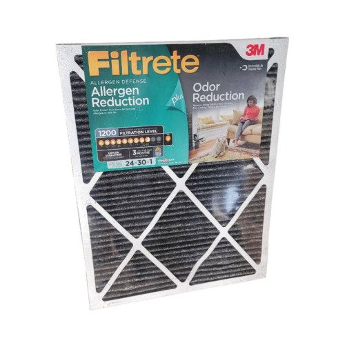 Filtrete 1200 Allergen Reduction PLUS Odor Reduction 24x30x1