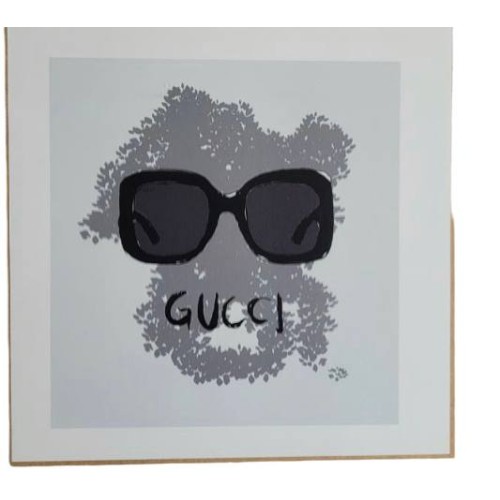 Gucci Sunglasses Hanging Pia Framed Print