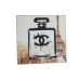 Chanel Bottle Paris Hanging Framed Print