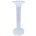 Everhome™ 9.5" White Glass Candle Holder