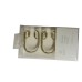 NEW Haven U-Shaped Shower Curtain Hooks in Matte Gold - Set of 12