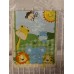 Born Loved Zoo Animals 2-piece Crib Bedding Set