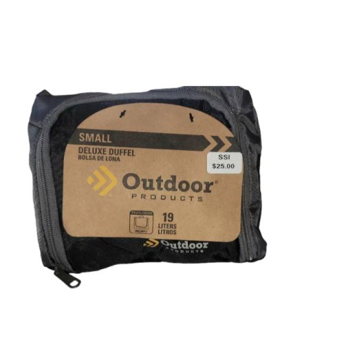 Outdoor Products Deluxe Duffle - Black (Small 9)