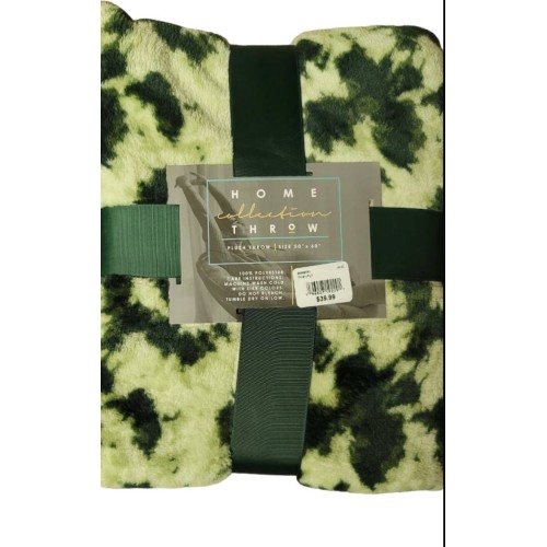 Home Collection Polyester Plush Throw Blanket