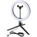 Mastten 6 In Ring Light With Clamp Mount And Tripod Stands