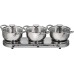 Kalorik Triple Burner Buffet Set, Stainless Steel