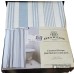 New Bee & Willow 100% Cotton Costal Stripe Shower Curtain - Blue Fog - NIP