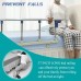 Bed Rails for Elderly Adults Safety Guard Assist Rail Slides Under Mattress Medical Assisting Rails Collapsible Handle Bedside Cane Pull Up Grab Bar Hospital Half Bed Support Railing Fall Protector