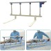 Bed Rails for Elderly Adults Safety Guard Assist Rail Slides Under Mattress Medical Assisting Rails Collapsible Handle Bedside Cane Pull Up Grab Bar Hospital Half Bed Support Railing Fall Protector