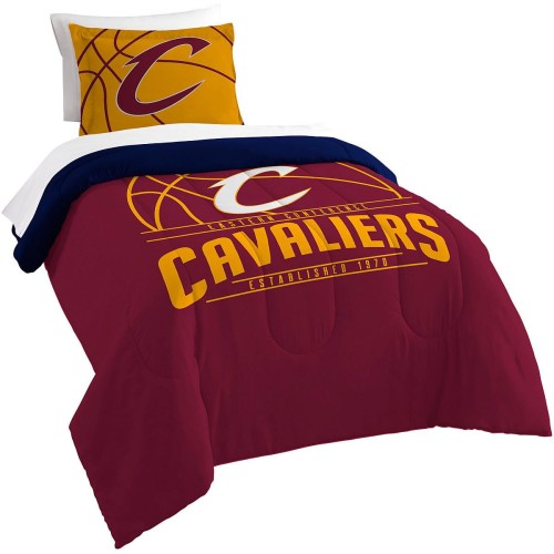 The Northwest Company Cleveland Cavaliers Reverse Slam Twin Comforter & Sham Set