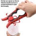 Multi-Functional Bottle Opener - Non-Slip Can Opener for All Sizes RED