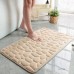 Memory Foam Rug, Cobblestone Embossed, Water Absorbent, Washable Rugs, Non-Slip, Thick, Soft