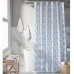 Everhome Eloise Medallion 72-Inch x 72 Inch Shower Curtain in Skyway