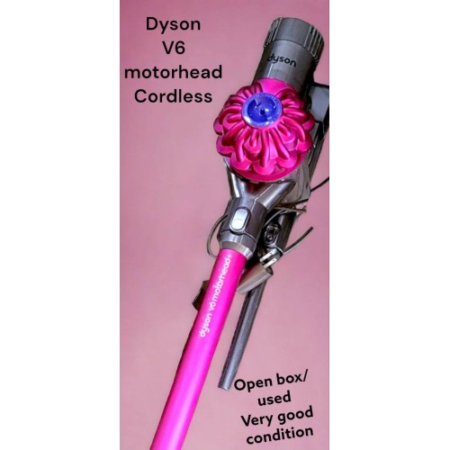 Dyson (210691-01) V6 Motorhead Cordless Stick Vacuum Cleaner, Fuchsia