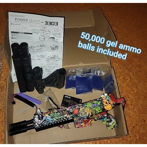 OENLOL Gel Ball Blaster Orby Gun Semi Auto Shooting Mode Outdoor Activities