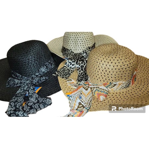 3 Pack Straw Hats