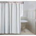  Bee & Willow Home 72" x 72" Blue Fog Home Coastal Stripe Shower Curtain