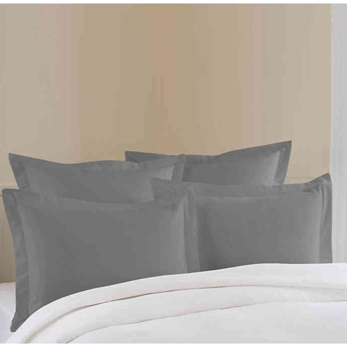 Wrap-Around Wonderskirt European Pillow Sham in Light Grey