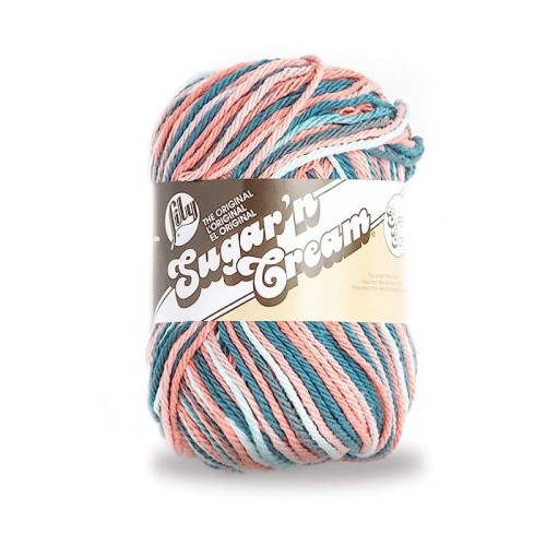 2 pack Lily Sugar'n Cream Super Size Ombres Yarn