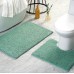 Blue Lagoon Spa Collection 2 Piece Cotton Bath Rug Set Green