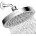 6” Shower Head High Pressure Rain Luxury Modern Chrome Look