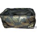 Large Fabric collapsible tote bin with metallic feathers