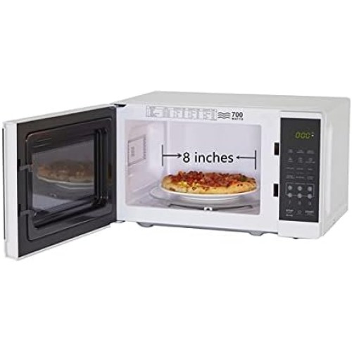 Mainstays MSF0W100072352 0.7 Cu Ft Capacity Countertop Microwave Oven White