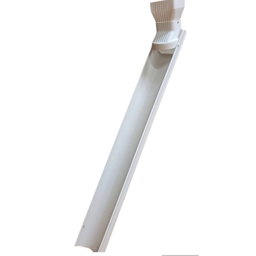 Pvc adjustable rotating downspout