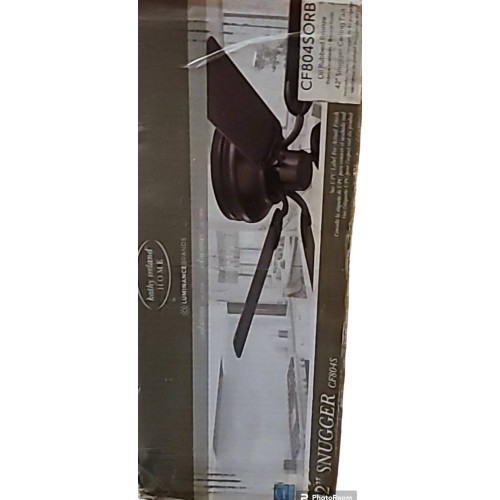 CF804SORB Emerson 42 Snugger Low Profile Hugger Ceiling Fan Oil Rubbed Bronze